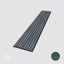 Slatpanel® Grey Exterior Composite Wood-Effect Slat Wall Panels