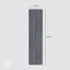 Slatpanel® Grey Exterior Composite Wood-Effect Slat Wall Panels