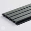 Slatpanel® Grey Exterior Composite Wood-Effect Slat Wall Panels