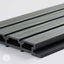 Slatpanel® Grey Exterior Composite Wood-Effect Slat Wall Panels