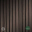 Slatpanel® Walnut Exterior Composite Wood-Effect Slat Wall Panels