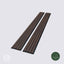 Slatpanel® Walnut Exterior Composite Wood-Effect Slat Wall Panels