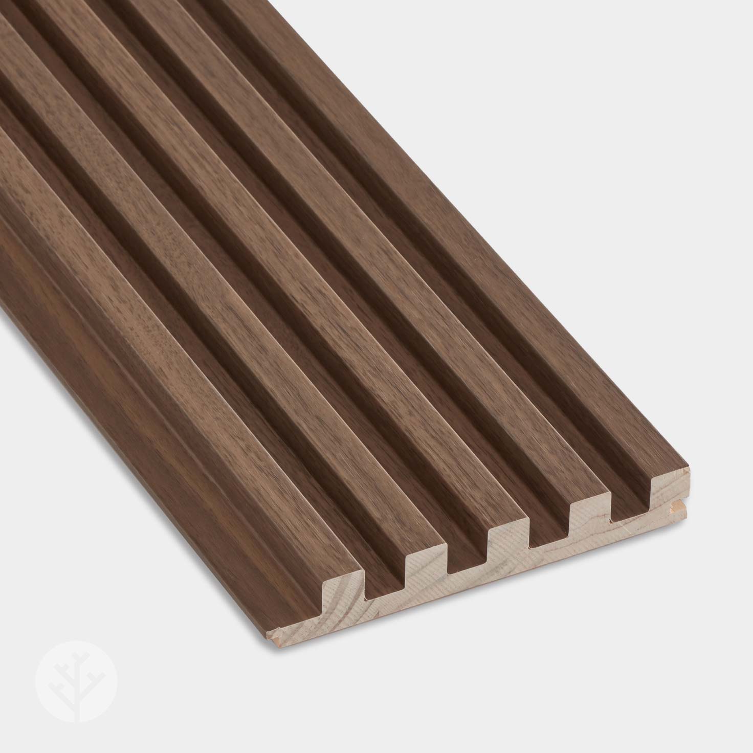 Walnut Slat Fluted Tambour Wood Effect Wall Panels