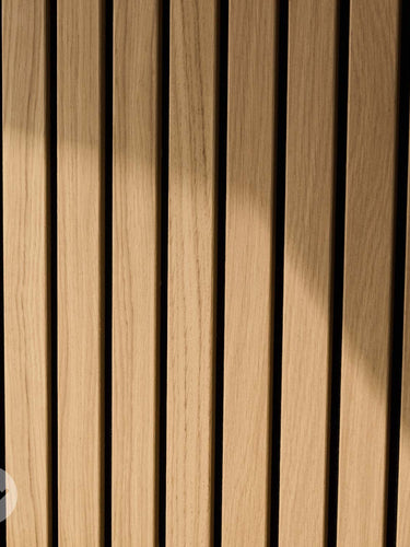 Slatpanel® Luxe American Oak Acoustic Wide Slat Wood Wall Panels