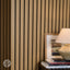 Slatpanel® Luxe American Oak Acoustic Wide Slat Wood Wall Panels