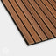 Slatpanel® Luxe American Walnut Acoustic Wide Slat Wood Wall Panels