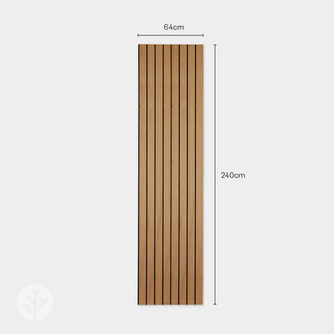 Slatpanel® Luxury Oak Non-Acoustic Wide Slat Wood Wall Panels