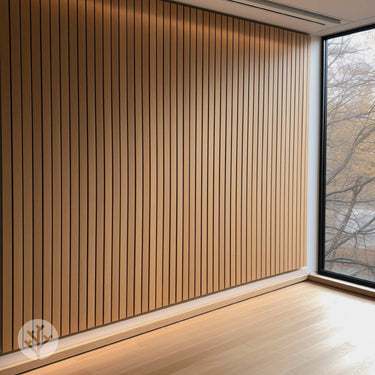 Slatpanel® Luxury Oak Non-Acoustic Wide Slat Wood Wall Panels