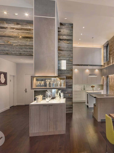 Rocky Mountain Grey Reclaimed Wood Wall Panels