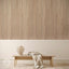 Panneaux muraux en bois à lattes acoustiques en feutre gris chêne naturel Slatpanel®