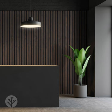 Oak Acoustic Slat Wood Wall Panels | Natural Core | Original Slatpanel®