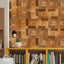 Milano Natural Wood Mosaic Tiles