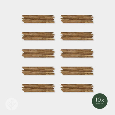 Stereo Voluspa Natural Wood Mosaic Wall Panels