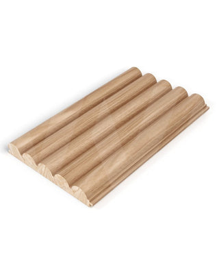 The Wood Veneer Hub Fluted Tambour Wood Effect Wall Panel Samples