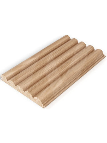 The Wood Veneer Hub Fluted Tambour Wood Effect Wall Panel Samples
