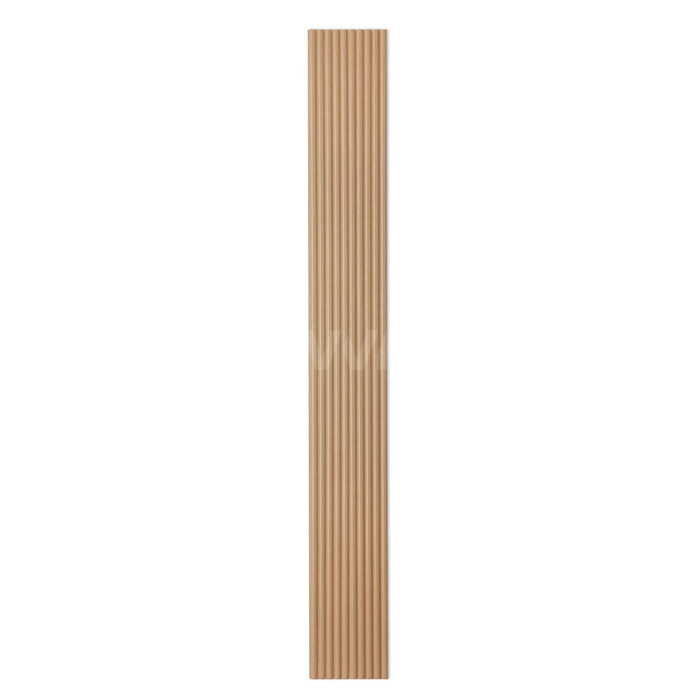 The Wood Veneer Hub Oak Effect Ridge Fluted Tambour Wood Wall Panels