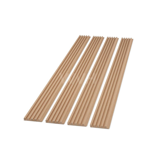 The Wood Veneer Hub Oak Slat Fluted Tambour Wood Effect Wall Panels