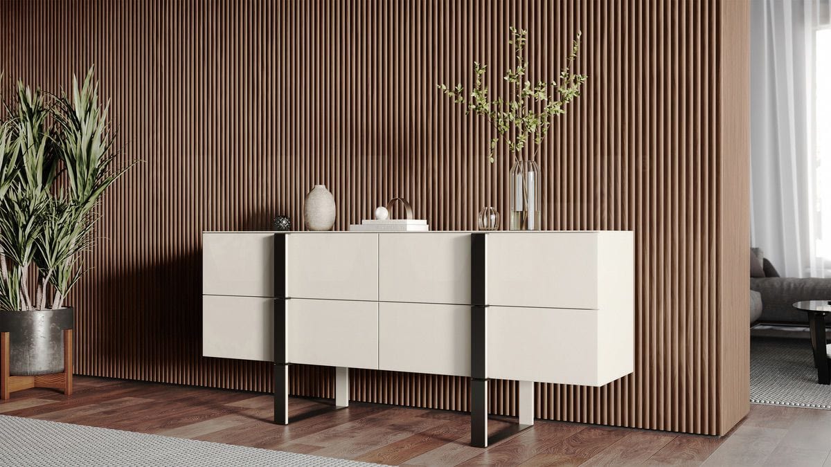 The Wood Veneer Hub Walnut Ridge Fluted Tambour Wood Effect Wall Panels