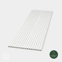 Snow White Acoustic Slat Wall Panels | Snow White Wood Panel